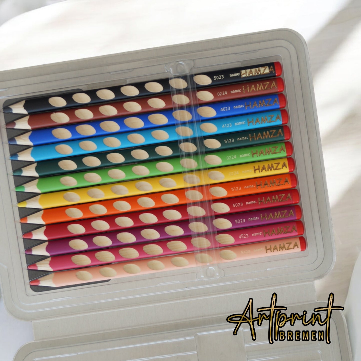 Bolígrafos STABILO personalizados: juego seleccionable con grabado