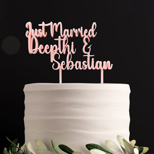 Personalisierter Caketopper – mit Name, Zahl oder Wunschtext