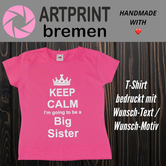Personalisierbares Kinder-T-Shirt mit Flexdruck