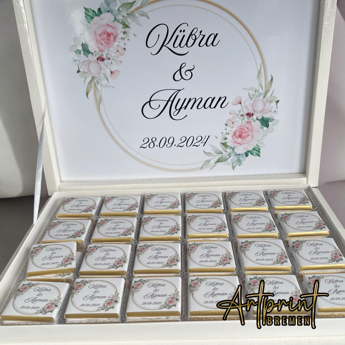 Personalized chocolate bars – a sweet giveaway for special occasions