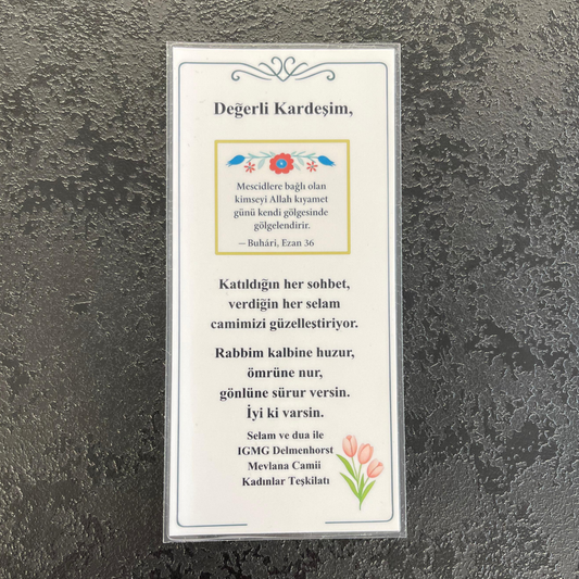 Lesezeichen mit Schokolade – liebevoll gestaltet - perfekt als kleines Geschenk