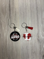 Personalisierter Schlüsselanhänger aus Acryl