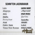 Personalisierter Baby-Holzbügel mit Gravur - Bärenkopf