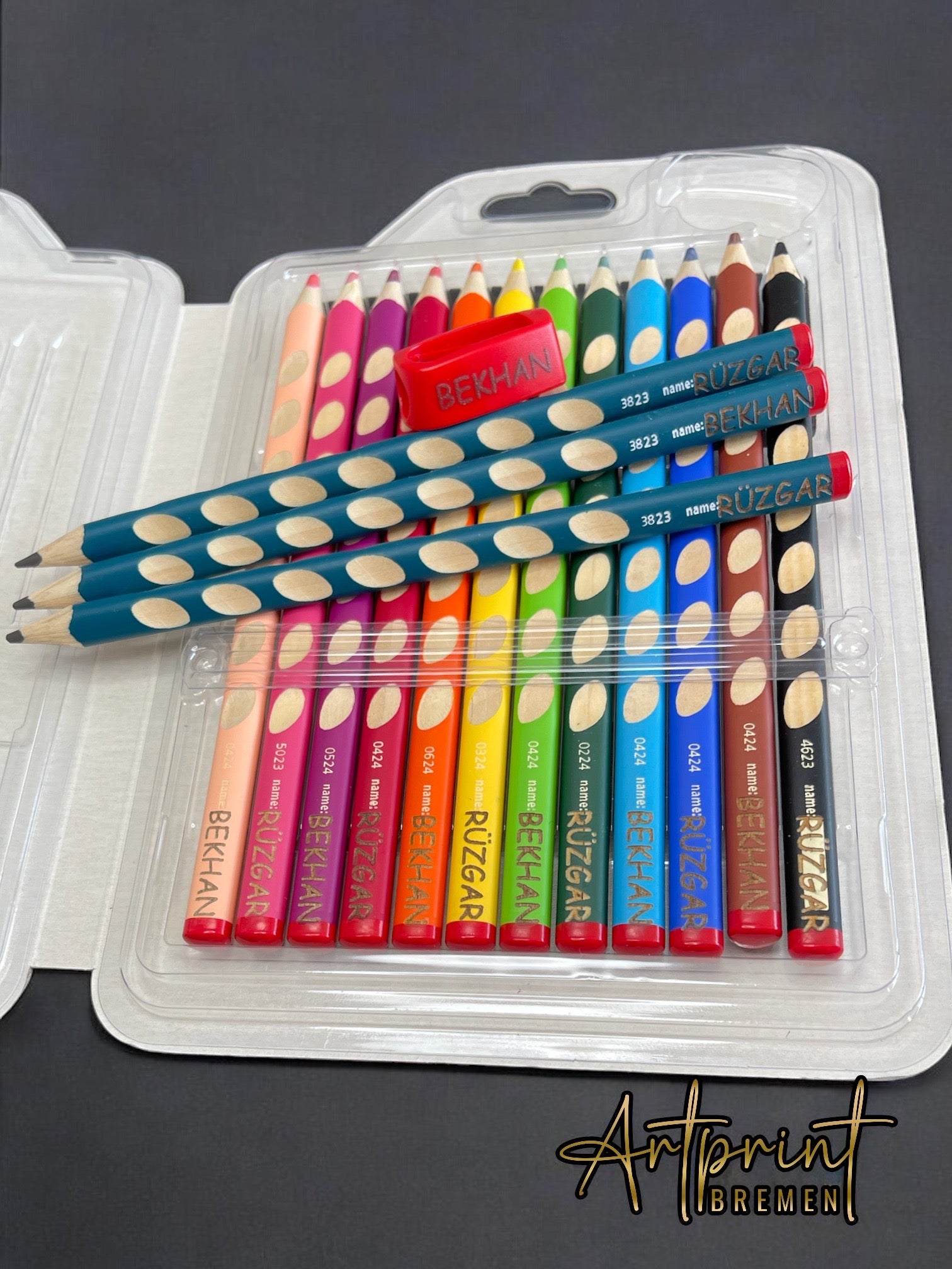 Personalisierte STABILO Stifte – Set wählbar mit Gravur