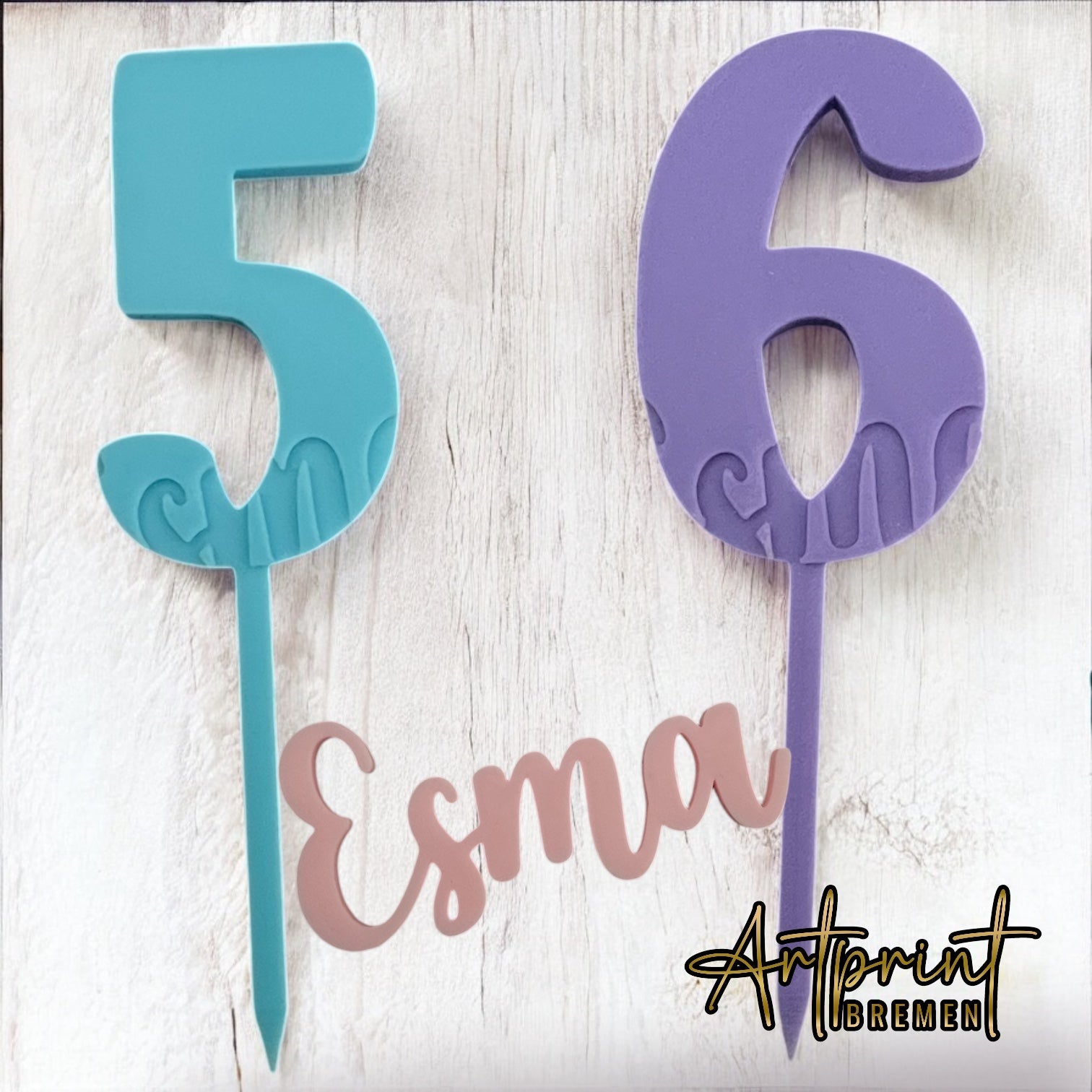 Modulares Caketopper-Set – personalisiert