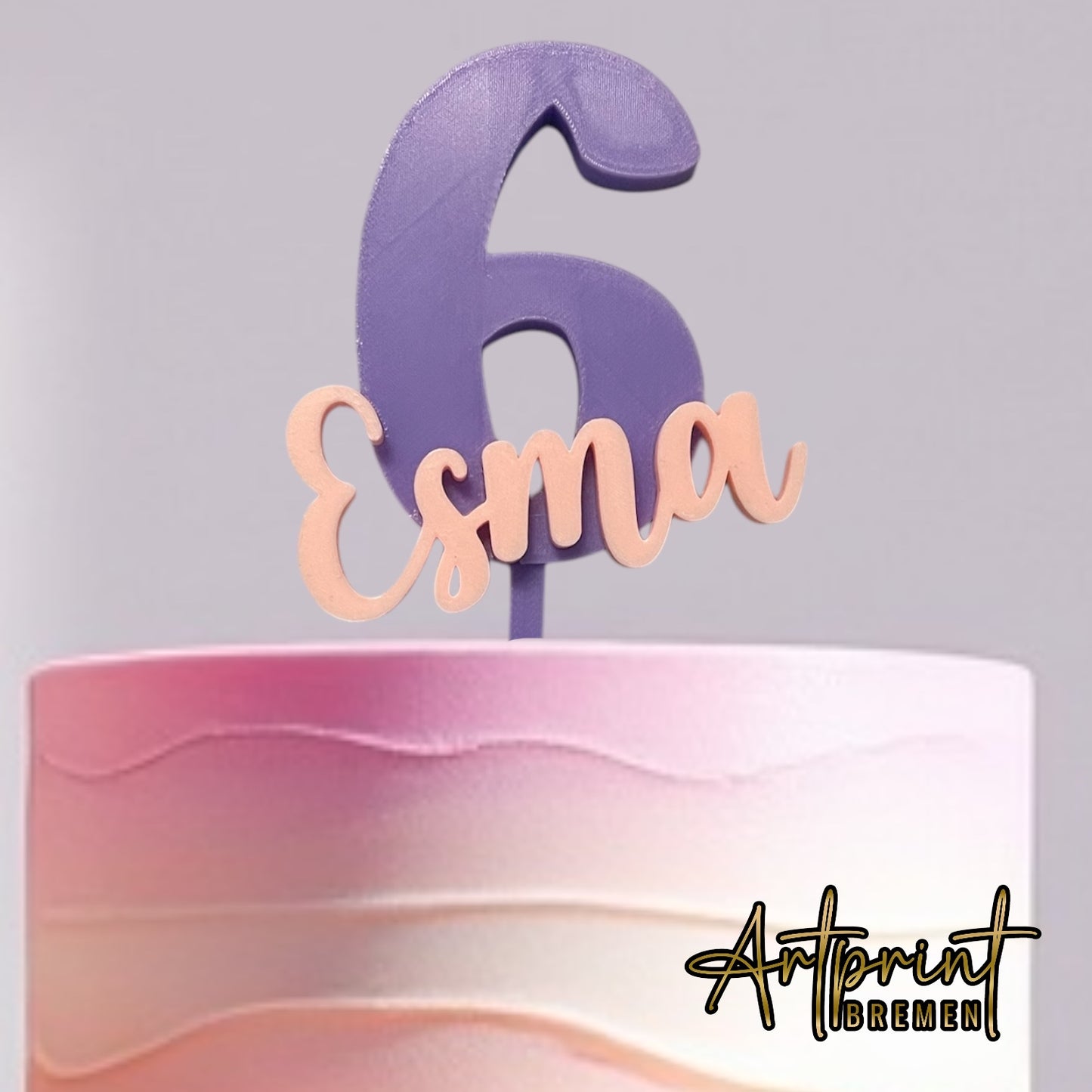 Modular cake topper set – personalized