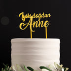 Personalisierter Caketopper – mit Name, Zahl oder Wunschtext