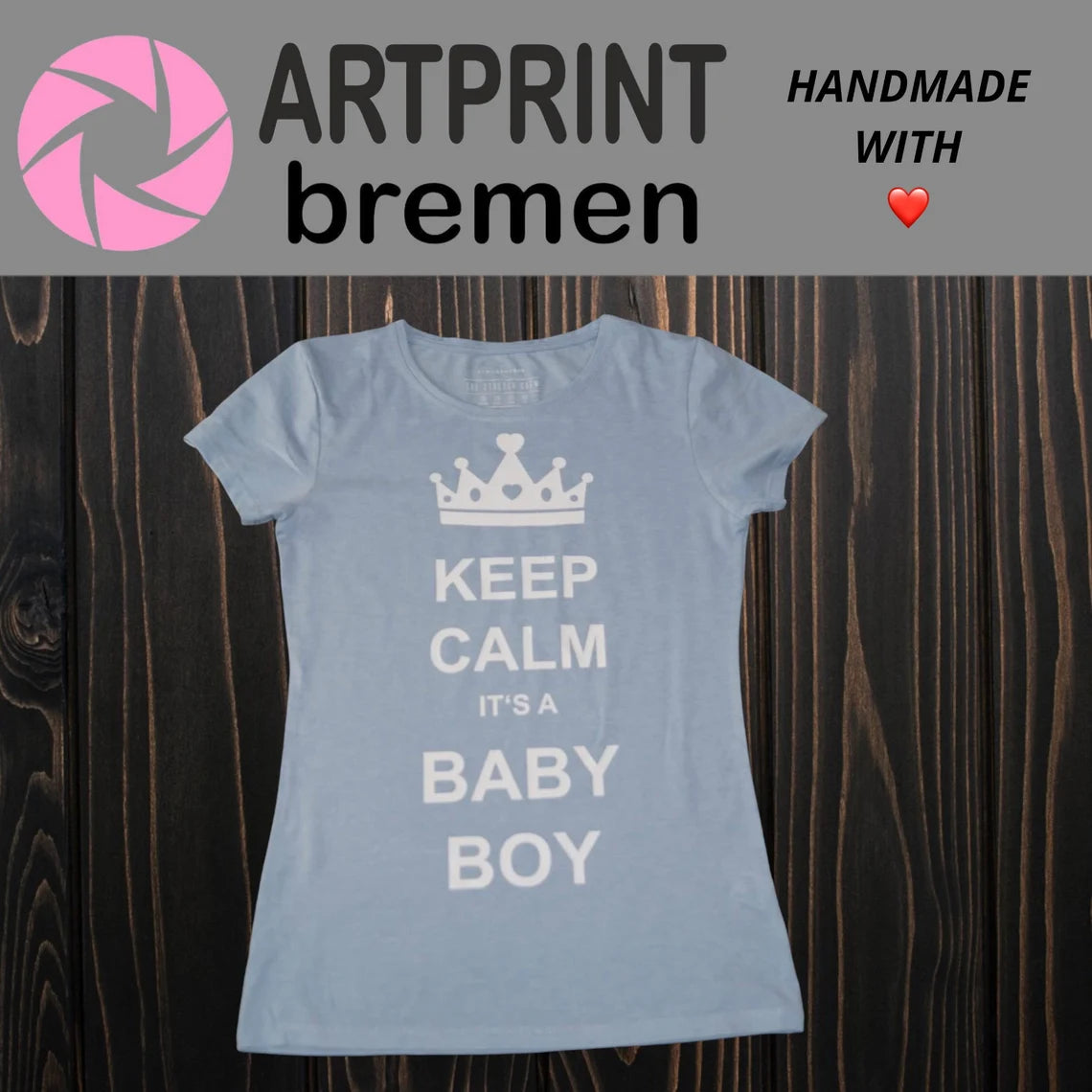 Personalisierbares Kinder-T-Shirt mit Flexdruck