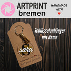 Personalisierter Schlüsselanhänger aus Acryl