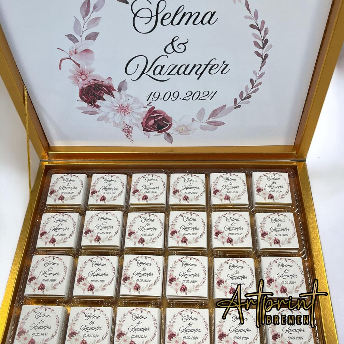 Personalisierte Schokotäfelchen – süßes Giveaway für besondere Anlässe